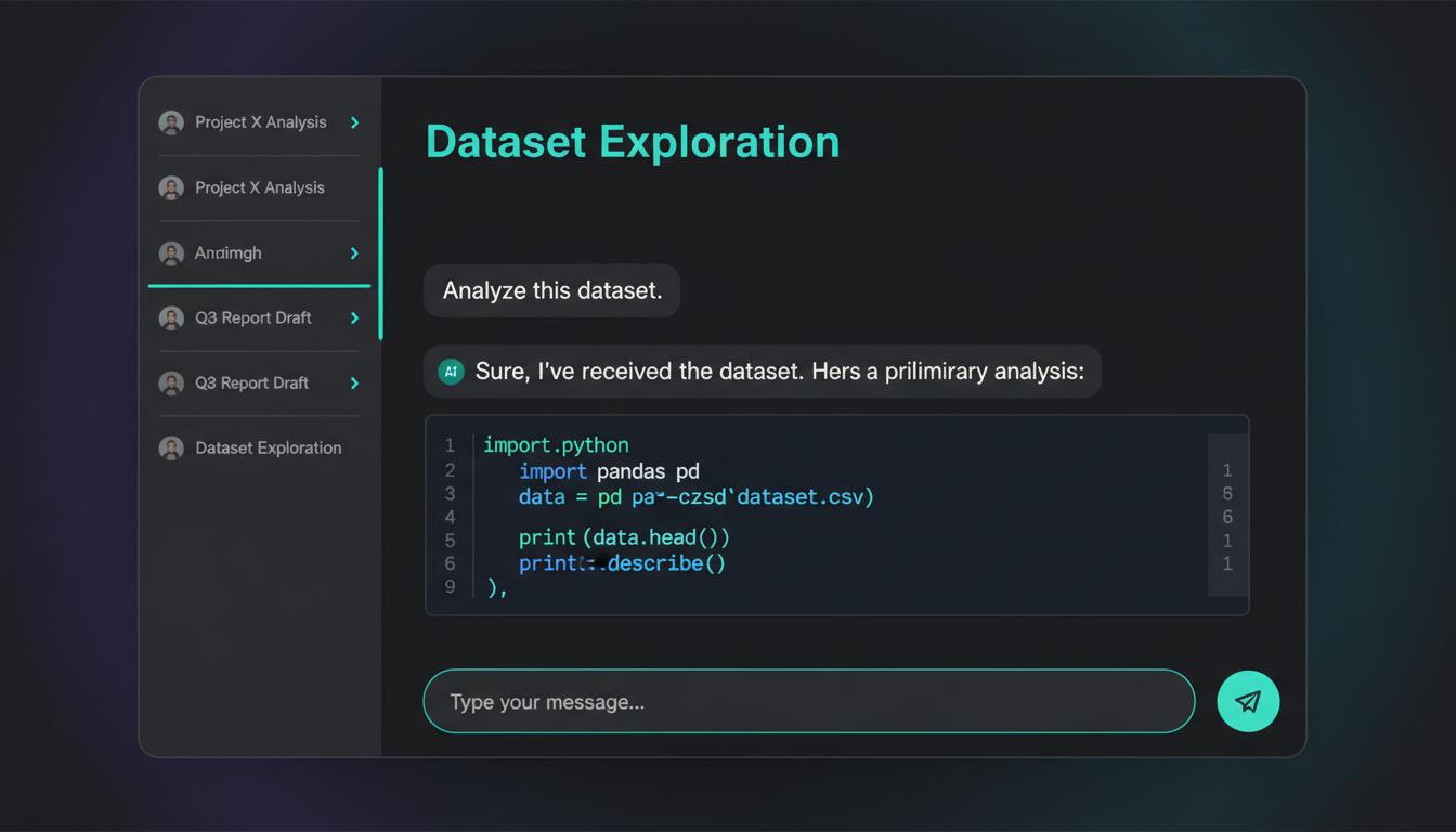 Open WebUI chat interface running on Micro Vault